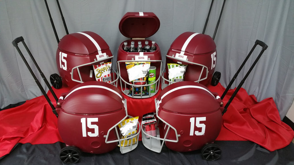 Alabama Football Helmet Shaped 40 quart Ice Chest