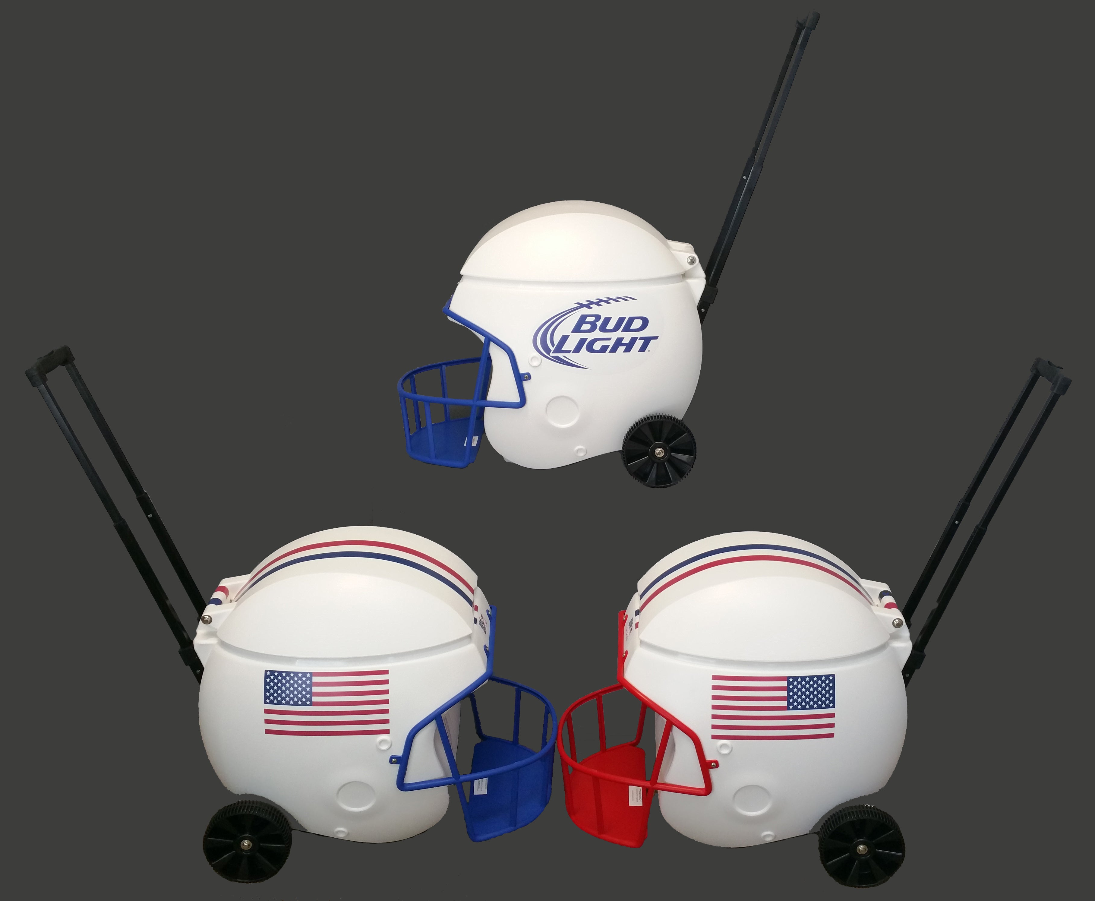 USA/Promo 40 quart Football Helmet Shaped Ice Chest