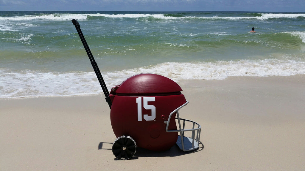 Alabama Football Helmet Shaped 40 quart Ice Chest