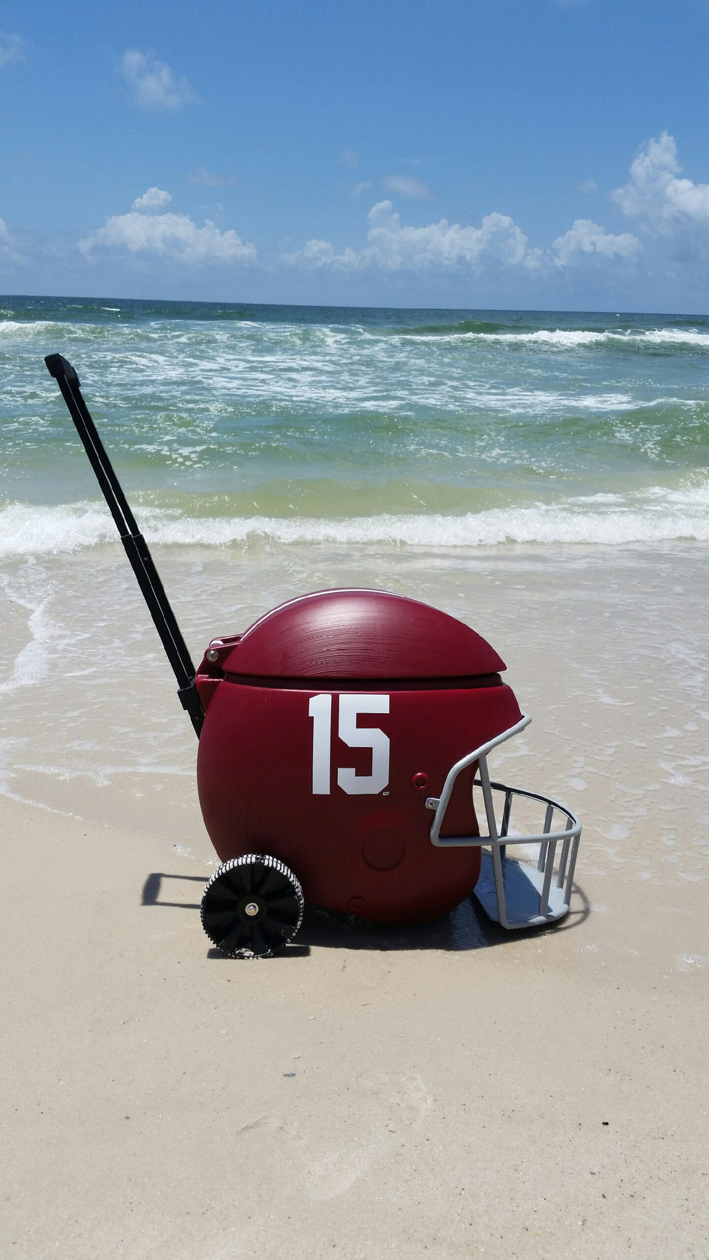 Alabama Football Helmet Shaped 40 quart Ice Chest