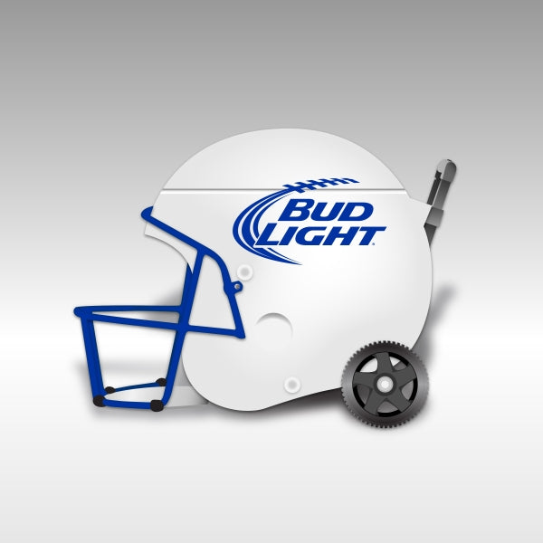 football helmet can cooler USA/Promo 40 quart Shaped Ice Chest Helmet Coolrz, LLC Picksix Game Cooler, New Standard